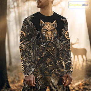 Best Wild Boar Hunting Camouflage Hunting Clothes, Boar Hunting Outfit, Hunting Gifts NBT161