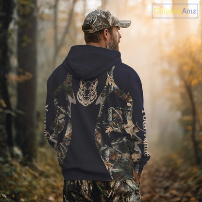 Best Wild Boar Hunting Camo Custom Name Shirts for Hunter, Gifts for Hunters NBT171