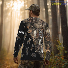Load image into Gallery viewer, Personalized Camo Forest 3D Animal Deer Hunting Shirt Hunting Clothes For Season NBT330