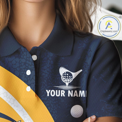 Funny Duck Golf Polo Shirt For Women, Cute Duck With Beer Print Shirt, Golf Gifts NBT1100