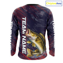 Load image into Gallery viewer, Personalized Walleye Fishing Shirts Purple Camo, Walleye Fishing Tounament Shirts NBT443