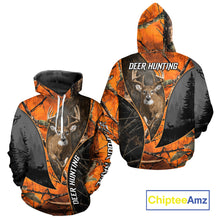 Load image into Gallery viewer, Custom Camo 3D Animal Deer Hunting Shirts Best Hunting Clothes For Hunters NBT279