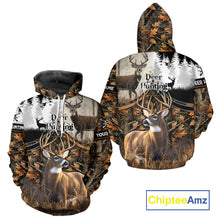 Load image into Gallery viewer, Custom Whitetail Deer Hunting Shirt Camouflage Deer Hunter Custom Name, Hunting Gift NBT291