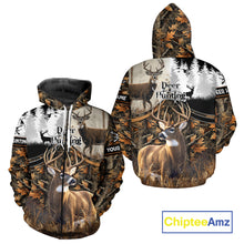Load image into Gallery viewer, Custom Whitetail Deer Hunting Shirt Camouflage Deer Hunter Custom Name, Hunting Gift NBT291