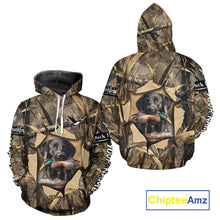 Load image into Gallery viewer, Mallard Duck Hunting Black Labrador Retriever Camo 3D Shirts, Duck Hunting Gifts NBT193