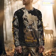 Load image into Gallery viewer, Personalized Deer Hunting 3D All Over Printed Hoodie Brown Camo, Hunting Gift NBT306