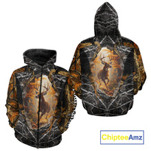Load image into Gallery viewer, Personalized Deer Hunting 3D All Over Printed Camo Custom Name Shirt, Hunting Gift NBT311