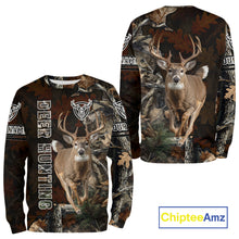 Load image into Gallery viewer, Deer Hunting Tree Camo Custom All Over Printed Shirt Personalized Hunting Gifts For Men NBT294