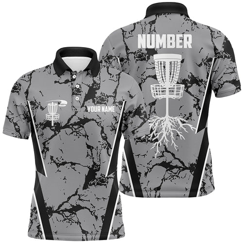 Camo Pattern Mens Golf Polo Shirts, Custom Camo Golf Shirt Disc Golf Shirts For Mens, Golf Gifts LDT0053