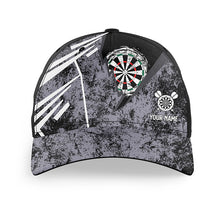 Load image into Gallery viewer, Personalized Grunge Baseball Darts Hat Custom Retro Darts Cap For Dart Lovers Dart Gifts LDT1283