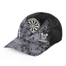 Load image into Gallery viewer, Personalized Grunge Baseball Darts Hat Custom Retro Darts Cap For Dart Lovers Dart Gifts LDT1283