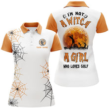 Load image into Gallery viewer, Halloween Womens Golf Polo Shirt, Customized Halloween Golf Shirts For Women, Funny Golf Gifts LDT0079