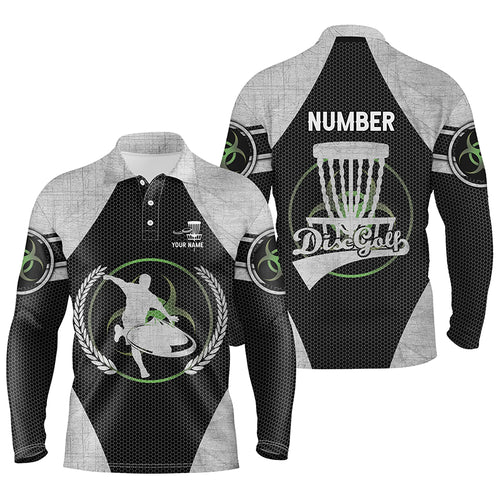 Custom Name And Number Mens Disc Golf Polo Shirts Personalized Cool Golf Gifts For Men LDT0284