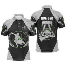 Load image into Gallery viewer, Custom Name And Number Mens Disc Golf Polo Shirts Personalized Cool Golf Gifts For Men LDT0284