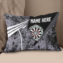 Load image into Gallery viewer, Grunge Retro Custom Darts Pillow Personalized Dart Gifts For Dart Player LDT1182