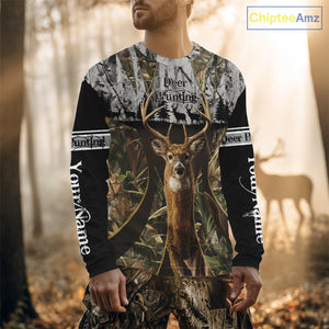Best Custom Camouflage Deer Hunting Shirts for Men, Hunter Clothes, Gifts for Hunter NBT55