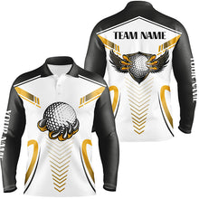 Load image into Gallery viewer, Eagle Golf Ball Customized Mens Polo Shirts Team Golf Shirts For Men Best Golfing Gifts LDT0464