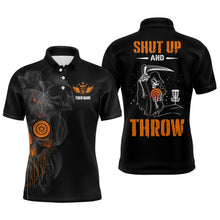 Load image into Gallery viewer, Mens Skull Golf Shirt, Custom Golf Shirt With Skulls, Disc Golf Shirts For Men, Halloween Golf Gifts LDT0061