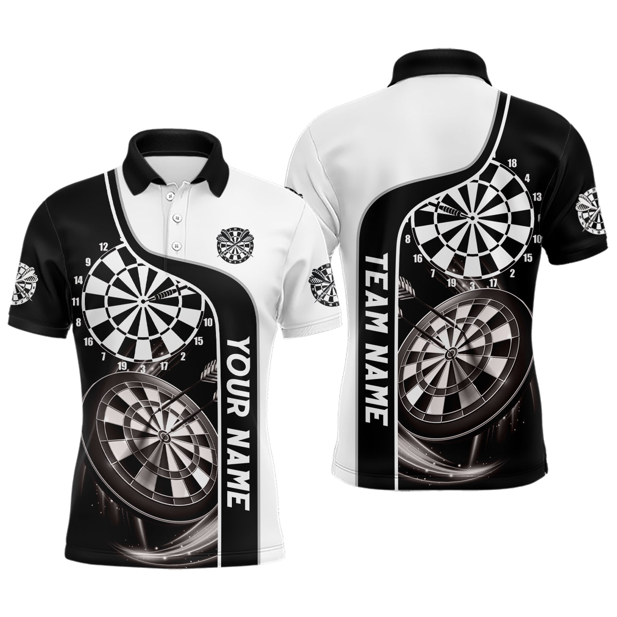 Dart Board USA Custom Darts Jerseys for Men, Personalized Name Team Name  Dart Sh