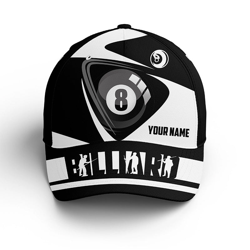3D Billiards Custom Hat For Pool Hall Sport Lover Team Player, Personalized Top Hat Billiards VHM0260
