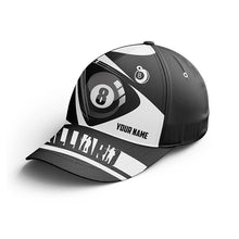 Load image into Gallery viewer, 3D Billiards Custom Hat For Pool Hall Sport Lover Team Player, Personalized Top Hat Billiards VHM0260