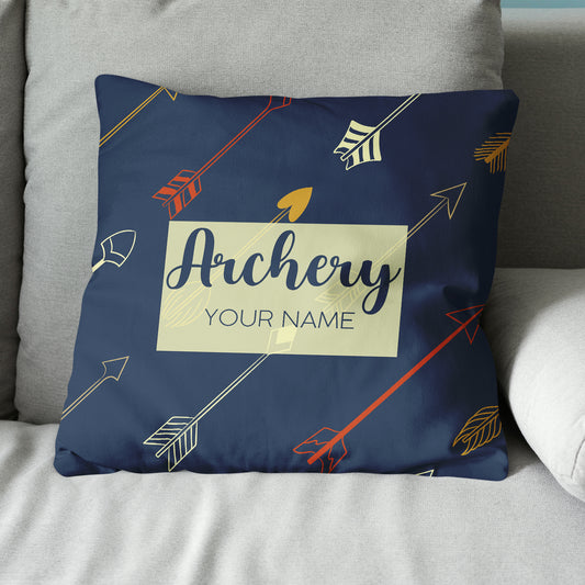 Personalized Arrow Archery Pillow Custom Throw Pillow Best Archery Gifts VHM0845