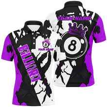 Load image into Gallery viewer, Personalized Multi-Color 8 Ball Pool Grunge Style Billiard Shirts Custom Billiard Team Jersey Apparel TDM1572