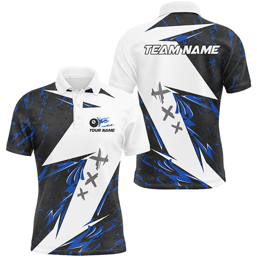 Personalized Multicolor Billiard Sport Shirts Custom Billiard Ball 8 Team Jerseys For Men TDM1764