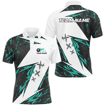 Personalized Multicolor Billiard Sport Shirts Custom Billiard Ball 8 Team Jerseys For Men TDM1764