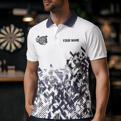 Funny Darts Shirt With Pocket Option For Men Custom Dart Jersey Outfit TDM3694