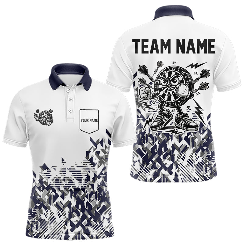 Funny Darts Shirt With Pocket Option For Men Custom Dart Jersey Outfit TDM3694