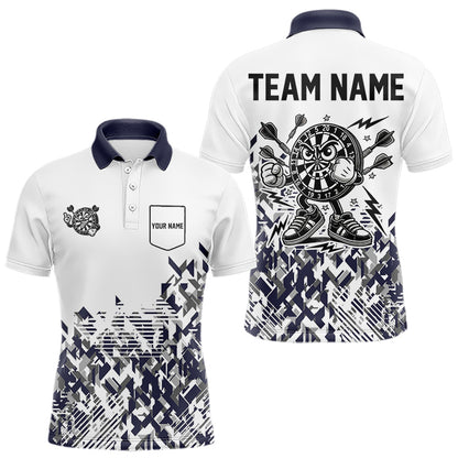 Funny Darts Shirt With Pocket Option For Men Custom Dart Jersey Outfit TDM3694