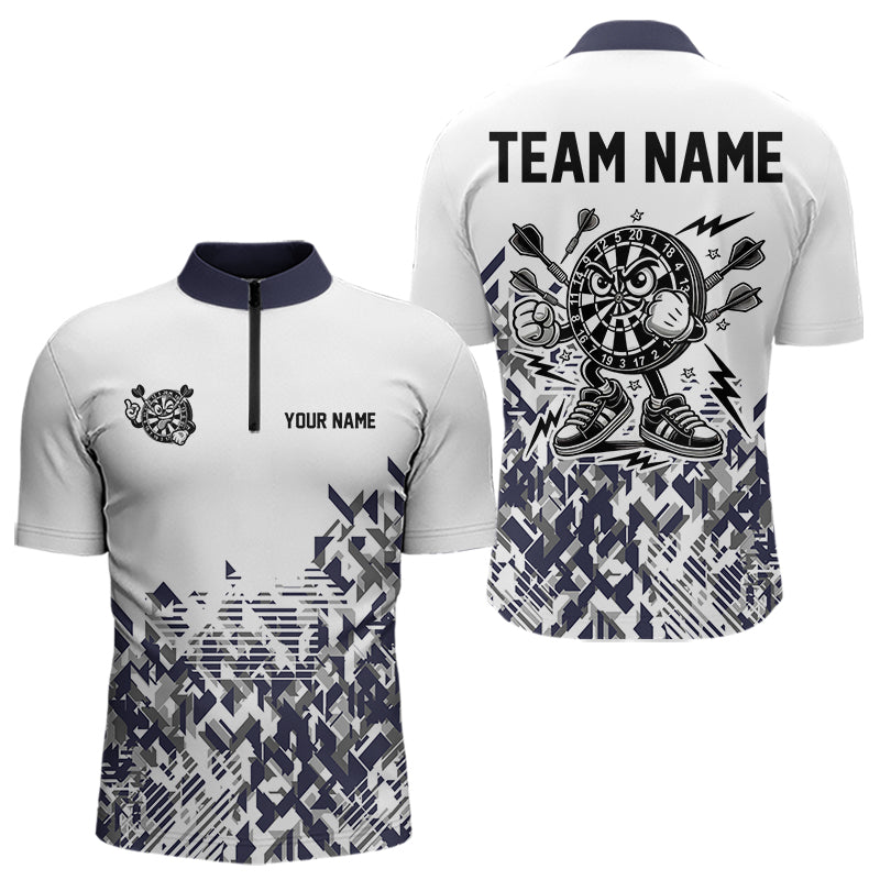 Funny Darts Shirt With Pocket Option For Men Custom Dart Jersey Outfit TDM3694