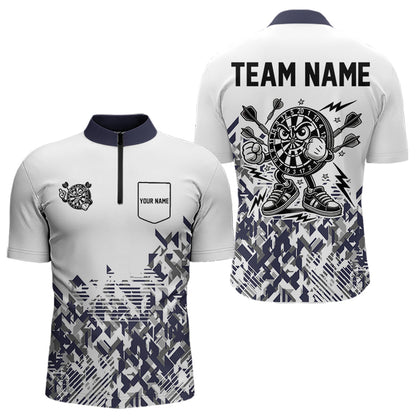 Funny Darts Shirt With Pocket Option For Men Custom Dart Jersey Outfit TDM3694