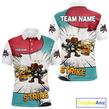 Load image into Gallery viewer, Funny Beer 8 Ball Pool Billiard Shirt For Men Custom Billiard Team Jersey Polo &amp; 1/4 Zip TDM6052