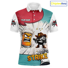 Load image into Gallery viewer, Funny Beer 8 Ball Billiard Shirt For Men Custom Pool Team Jersey Polo &amp; 1/4 Zip, Billiard Outfit TDM6053