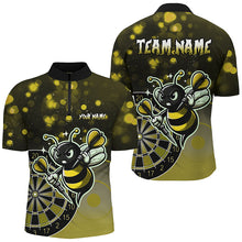 Load image into Gallery viewer, Personalized Yellow Darts Bee Custom Darts Shirts For Men, Funny Darts Apparel, Best Darts Gifts TDM2200