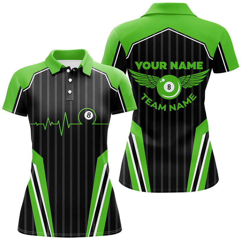 Multicolor Billiard Jerseys For Women Custom Billiard Polo Shirts, Billiard Tournament Team Shirts TDM2498