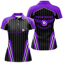 Load image into Gallery viewer, Multicolor Billiard Jerseys For Women Custom Billiard Polo Shirts, Billiard Tournament Team Shirts TDM2498