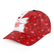 Load image into Gallery viewer, Personalized Darts Canada Flag Vintage Darts Cap, Patriotic Darts Hat Gifts For Darts Lovers TDM1631