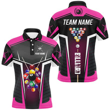 Load image into Gallery viewer, Personalized Pink Jerseys Billiard Balls Shirts For Men Custom 3D Billiard Pool League Shirts TDM1833