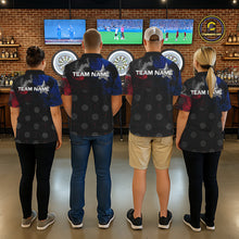 Load image into Gallery viewer, Personalized Texas Flag Smoke Darts Shirt For Women Custom Texas Darts Team Jersey Polo &amp; 1/4 Zip TDM5488