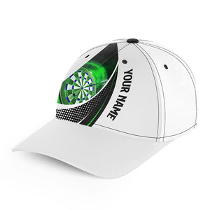 Personalized Green Dartboard 3D Printed Skull Darts Baseball Cap Custom Darts Hat Gift For Darts Lover TDM2261