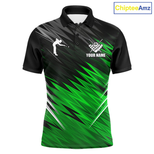 Black And Purple 8 Ball Billiard Pool Shirts For Men Custom Billiard League Shirt, Pool Team Jersey TDM7637
