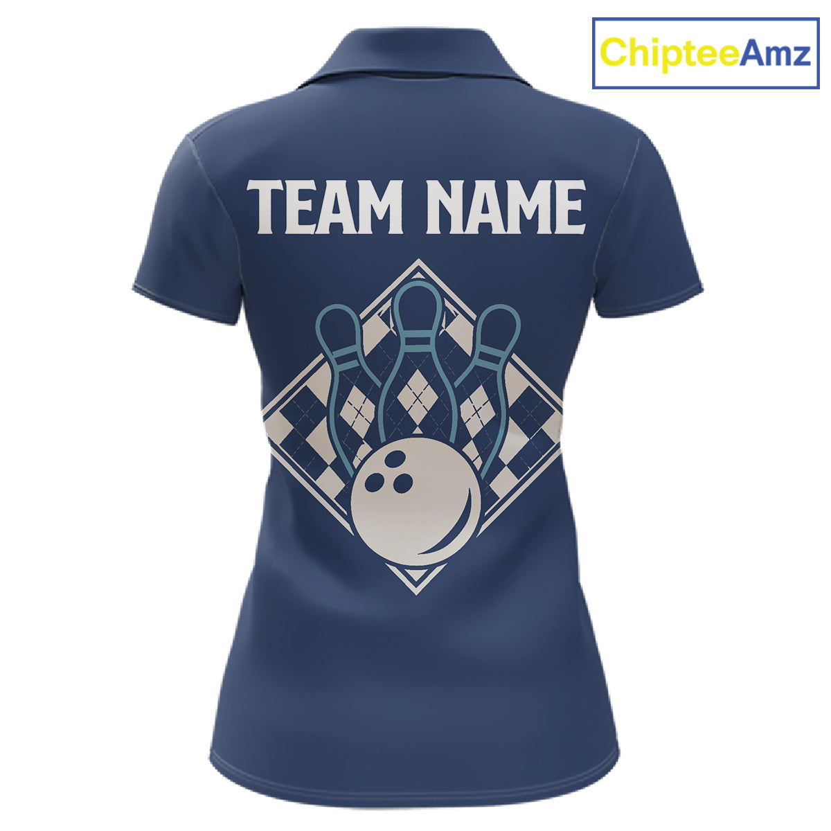 Blue Argyle Bowling Retro Bowling Shirts For Women Custom Argyle Youth Bowling Team Jerseys NYN4994
