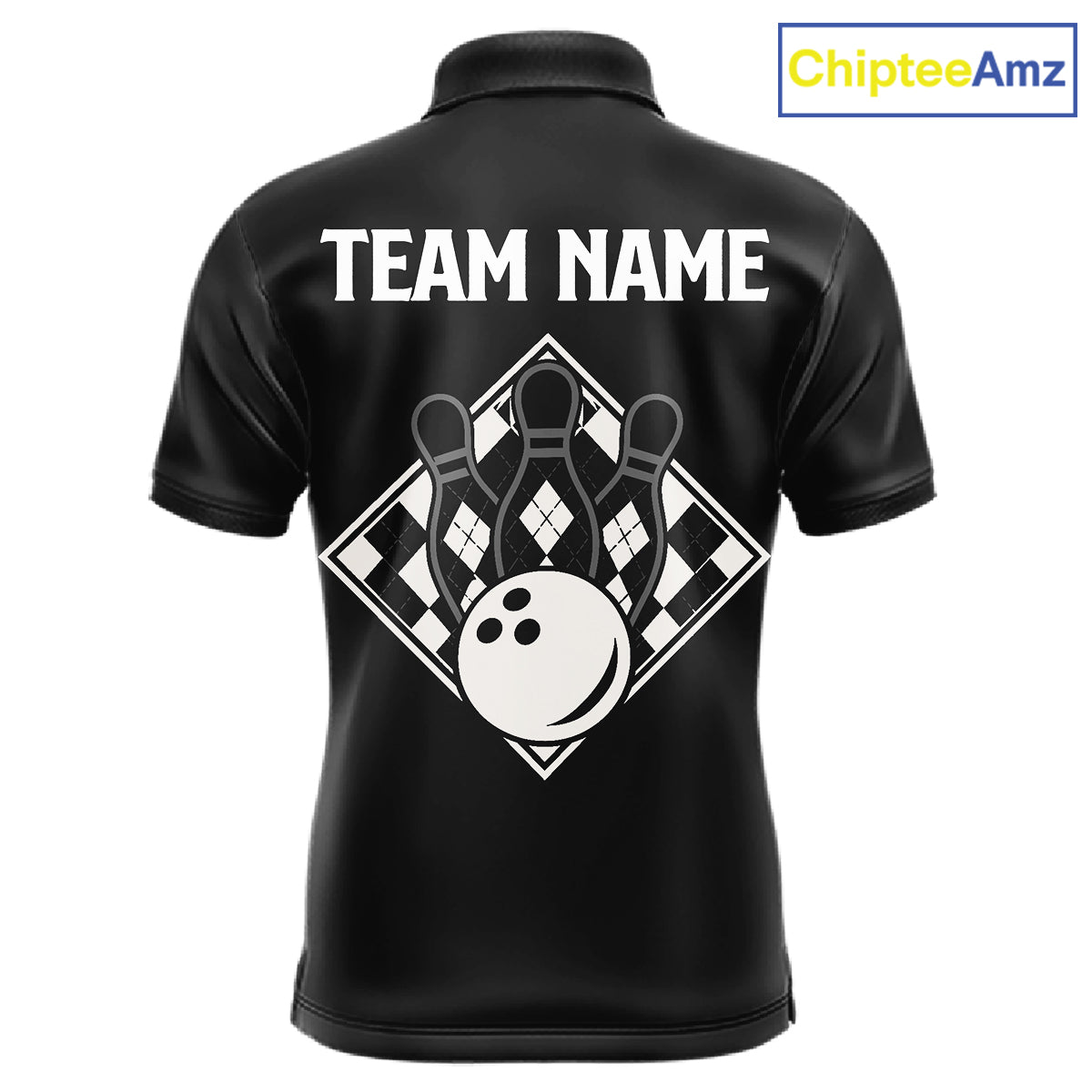 Black Argyle Bowling Retro Bowling Shirts For Men Custom Argyle Youth Bowling Team Jerseys NYN4996