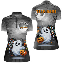 Load image into Gallery viewer, Funny Ghost Halloween Darts Shirts For Women Custom Unique Halloween Gifts For Darts Lover TDM2628