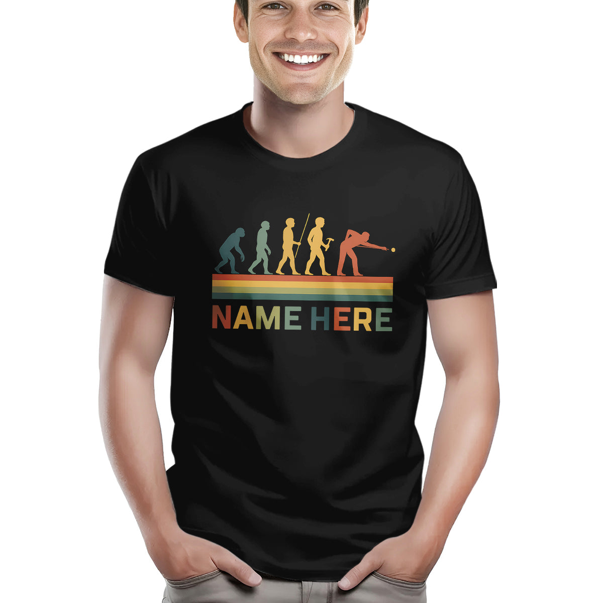 Billiard Retro Evolution Pool Shirts, Funny Billiard T-Shirts Custom Gifts For Pool Player TDM3939