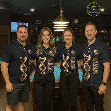 Load image into Gallery viewer, Funny DNA Yin-Yang Billiard Shirt For Women Custom Pool &amp; Beer That's Why I'm Here Billiard Jersey TDM6446
