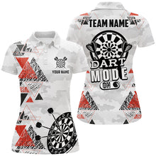 Load image into Gallery viewer, Dart Mode On Custom Geometric Dart Shirts For Women, Funny Dart Saying Shirts Dart Team Jerseys TDM2883